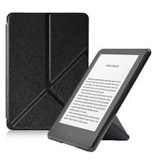 翻蓋式簡約平板電腦保護套, 黑色的