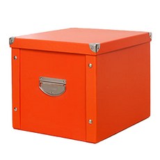 MARKET A北歐風感組裝式多功能收納箱, 橘子, 1個