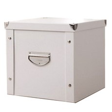 MARKET A北歐風感組裝式多功能收納箱, 白色的, 1個