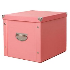 Market A 北歐風可組裝多用途收納盒 38 x 33 x 30 cm, 粉紅色, 1個