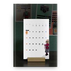 레트로 캘린더 메모스타일, 프로젝트 409