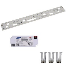 三星LED 廚房客廳燈 540 x 75 mm 25W 優質三星 S6 模組 + 三星KS 安定器, 冷白色, 1套