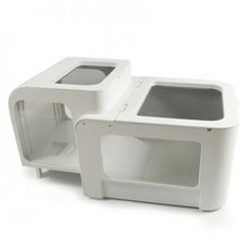 NOMOY PET 海龜魚缸 S03, 白色的, 1個