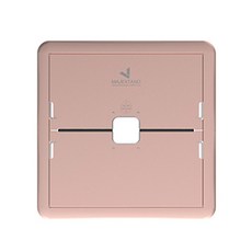 마제스탠드 6단계 높이조절 부착식 노트북거치대 1.7mm, 로즈골드, 1개