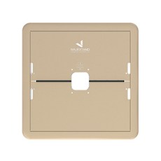 마제스탠드 6단계 높이조절 부착식 노트북거치대 1.7mm, 골드, 1개