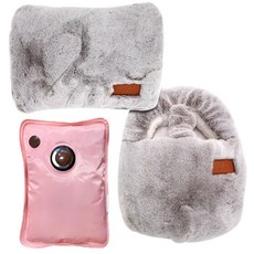 Dr.TODAY 漢陽充電式多功能電熱敷器+貂毛袋 2入組, GN001