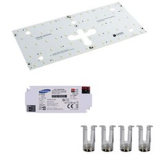 三星LED方形室內燈 400 x 175 mm 25W 優質三星S6模組 + 三星KS安定器, 晝光色, 1套