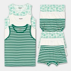 doridori 男孩跑步三角短褲 Drawz 9 件套