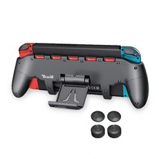 TECHLINE 適用於 Nintendo Switch Lite 的站立式握把套, 單品, 1個