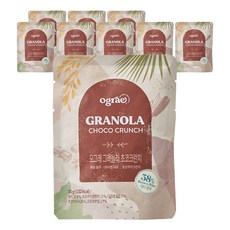 ograe 巧克力脆餅, 30g, 9包