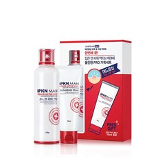 IPKN 男士Power Active多效合一抗痘多效合一Pro 119g+洗面乳 70ml, 1套