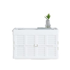 MARKET B KONTINO折疊箱 38L, 白色的, 1個