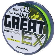 DAIWA 大和 ASTRON ISO GREAT EX 尼龍單絲魚線 4號, YELLOW