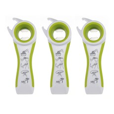 부스마켓 다기능 오프너 3p, 화이트 + 그린, 1개
