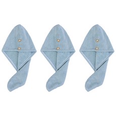 小熊鈕扣髮巾 3入組, 它02, 1套