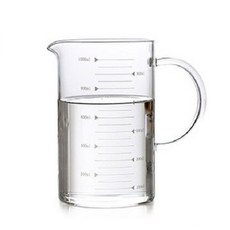 CAFE CLUB 耐熱玻璃量杯, 單色, 1000毫升