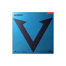 XIOM MAX乒乓球拍橡膠皮, Vega Intro(黑色), 1個