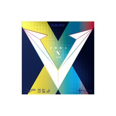XIOM Vega X 2.0乒乓球拍橡膠皮, 紅色的