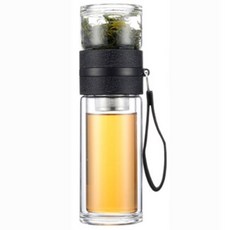 카페클럽 이중글라스 오션 티텀블러 플러스, 혼합색상, 240ml, 1개