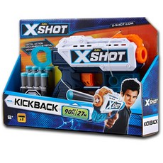 엑스샷 엑셀 진동건 장난감총 + 다트 8p, 혼합색상