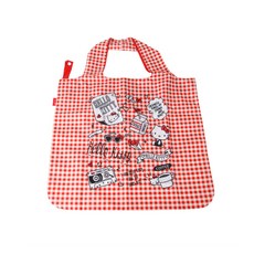 Hello Kitty 凱蒂貓 復古格紋環保袋 JIHKI20004