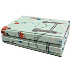 디비바 특수코팅 캠핑매트 + 가방 세트, 유럽민트