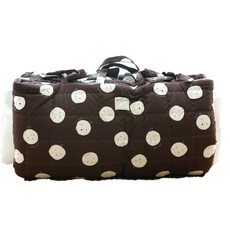 夢豆腐一體式午睡被褥墊, 巧克力色