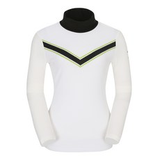 LPGA 女士針織貼片高領高爾夫 T恤 L204TL506P