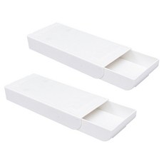 多用途黏貼式迷你抽屜 YT RB077, 2個, 白色