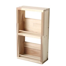 ROMANTIC NOVEMBER 箱式調味容器2層架S, 洋槐, 1個