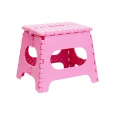 簡易保暖簡易收納圓點椅 粉色, 1個, 粉紅色