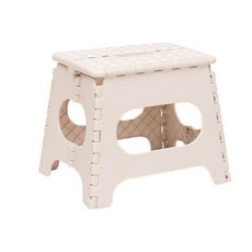 簡易保暖簡易收納圓點椅 白色, 1個