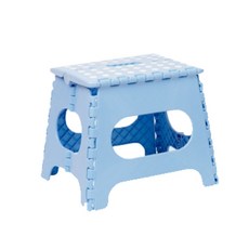 簡易保暖簡易收納圓點椅 藍色, 1個