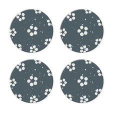 小巧清新珪藻土杯墊 B19 4入, 8型