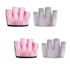 Welluv 高級瑜伽普皮手套 WL-1220 2p, 粉色的