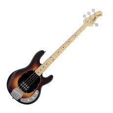 스털링 SUB STRINGRAY 4 MN 베이스 기타 + 구성품 11종 세트, VINTAGE SUNBURST SATIN(기타), 랜덤발송(카포, 융), 흰색(픽크), 노란색(피크케이스), 검정(줄감개), 1개