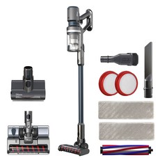 디베아 무선 청소기 ALL IN 1-25000 + 물걸레 키트 + 침구 브러시 + 2 in 1 브러시 + 틈새 노즐 + 연결관 + 벽 거치대 + 필터 2p, 네이비