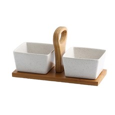 復古雙盤, B 白色, 1個