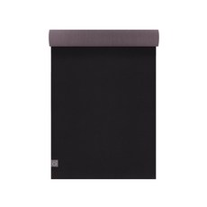 바드라 BIRTH OF A FOREST 고무 요가매트 + 스트랩 세트, 셰일 블랙, 1개