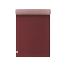 바드라 BIRTH OF A FOREST 고무 요가매트 + 스트랩 세트, 메이플 버건디, 1개