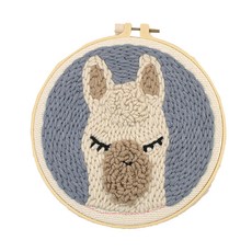 ARTJOY DIY 戳戳繡工具包, 羊駝