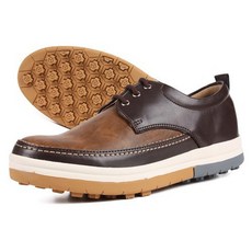 nextq 男款無釘人造皮革手工高爾夫球鞋 NQ19