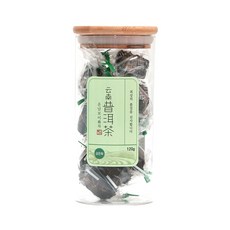 普洱花茶玻璃瓶裝 L號, 120g, 1罐, 1罐