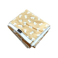 ggoom duboo 熊熊樂園超細纖維毯, 鴨子郊遊款