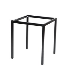 DR 方形鋼製桌腳架, 黑色