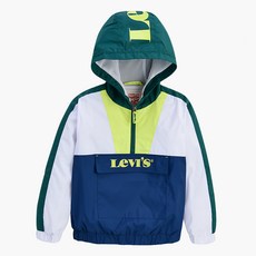 Levi's Kids 兒童拼色連帽夾克 V211JK144P
