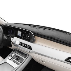 XFIT 完美纖薄絲絨儀錶板避光墊, Sorento MQ4 (2020年3月 / 無HUD / 無中央喇叭), 黑色