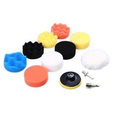 Driview 12.5厘米直徑12種用於電鑽的光澤墊, 單品