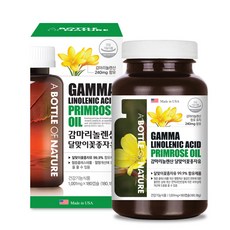 A BOTTLE OF NATURE 亞麻酸月見草油膠囊 180.18g, 180顆, 1罐