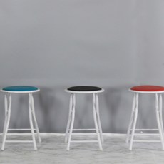 인홈즈 모리 원형 의자 10p, 블랙